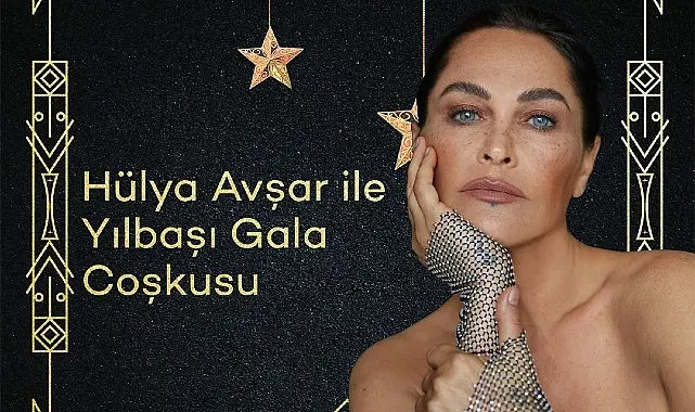 Hülya Avşar, 2025 yılına sevenleri ile Crowne Plaza İstanbul Florya’da