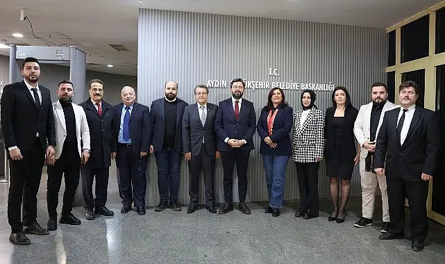 Aydın Büyükşehir Belediye Başkanı Özlem Çerçioğlu’na, Aydın Gazeteciler Cemiyeti Yönetim