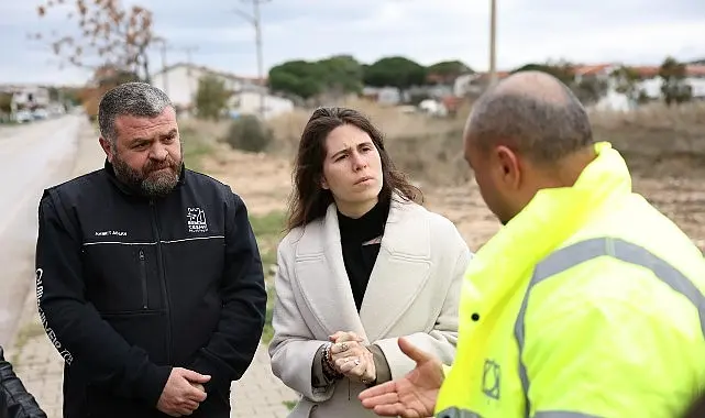 Şifne Mahallesi’nde Durmuş Deresi ıslah çalışmalarını yerinde inceleyen Başkan Denizli,