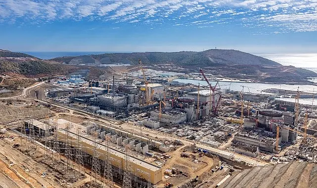 Rusya Devlet Nükleer Enerji Kuruluşu Rosatom’un inşa ettiği Akkuyu Nükleer