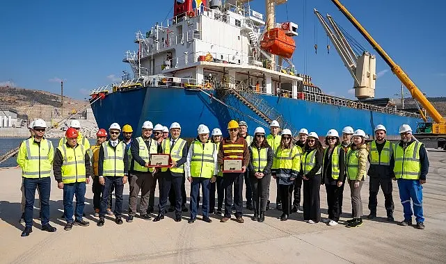 Projenin deniz lojistiği, malzeme ve ekipmanların kesintisiz tedarikini sağlıyor Rusya