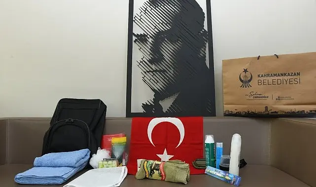 Kahramankazan Belediyesi, ilçede askerlik görevini yerine getirecek olan gençlere yönelik