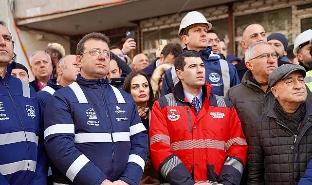 Avcılar’da 6 Şubat Kahramanmaraş Depremi’nin yıl dönümünde İBB Başkanı Ekrem