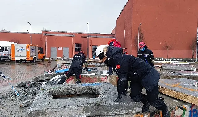 Afetlere karşı her geçen gün güçlenen Bakırköy Belediyesi Arama Kurtarma