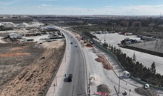Başkan Altay, 6.7 kilometre uzunluğunda gerçekleştirilecek çalışma kapsamında bir kilometrenin