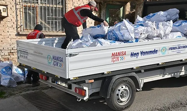 Manisa Büyükşehir Belediyesi, sosyal belediyecilik anlayışıyla 5 bin çuvaldan fazla