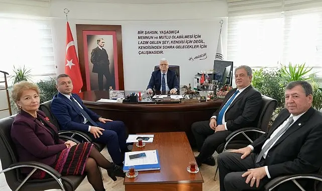 Burhaniye Belediyesi’nde, Belediye Başkanı Ali Kemal Deveciler’in Başkanlığında ilçenin içme
