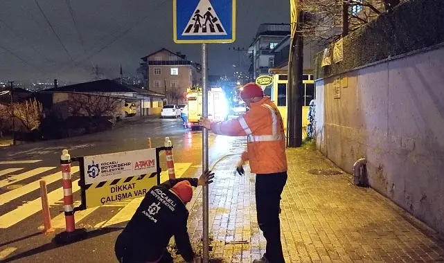 Kocaeli Büyükşehir Belediyesi, vatandaşların can ve mal güvenliğini ön planda