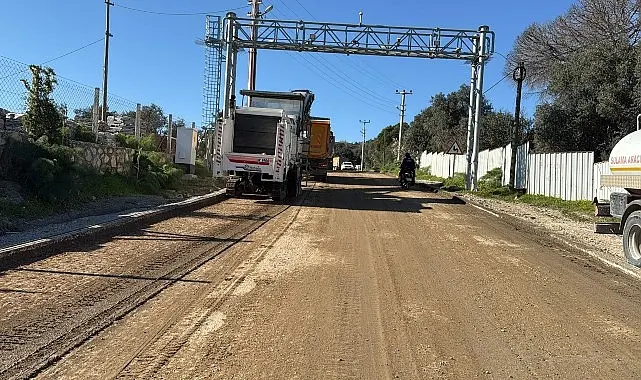 Muğla Büyükşehir Belediyesi Bodrum Dereköy ile Peksimet Mahallesi arasında 28