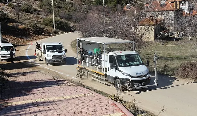 Antalya Büyükşehir Belediyesi Kırsal Hizmetler Dairesi Başkanlığı ekipleri, Korkuteli ilçesinde