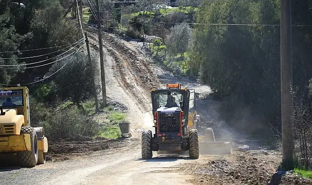 Muğla Büyükşehir Belediyesi, Ula İlçesi Ataköy Mahallesi Zeytinbeleni yolunda konforlu
