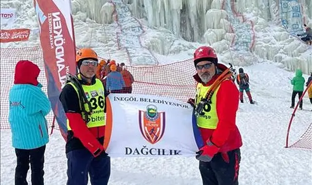 İnegöl Belediyespor Kulübü Dağcılık branşı antrenörü Bülent Aktaş, Erzurum’da yapılan