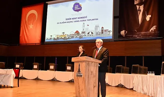 İzmir Kent Konseyi’nin 23. Seçimli Genel Kurulu Ahmed Adnan Saygun