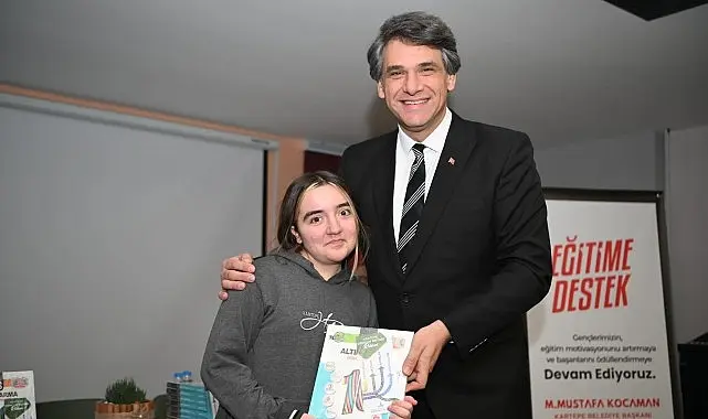 Kartepe Belediye Başkanı Av.M.Mustafa Kocaman, Kartepe’de eğitim gören 8 ve