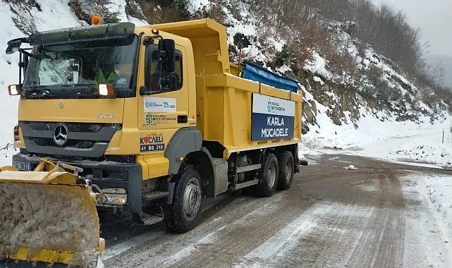 Kocaeli’de kış turizminin önemli merkezi Kartepe, hafta sonu tatilcilerin akınına
