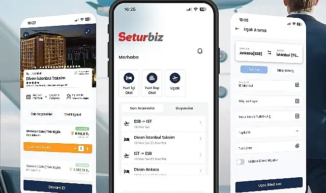 Kurumsal seyahatlerinizin güvenilir çözüm ortağı Seturbiz, yeni mobil uygulamasıyla iş