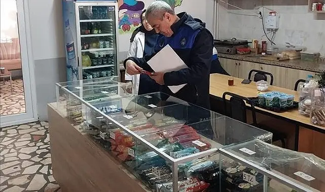 İnegöl Belediyesi Zabıta Müdürlüğü ekipleri, eğitim öğretim yılının ikinci döneminin