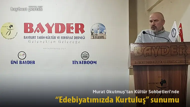 Bayburt Tarih, Kültür ve Edebiyat Derneği’nin haftalık olarak düzenlediği kültür