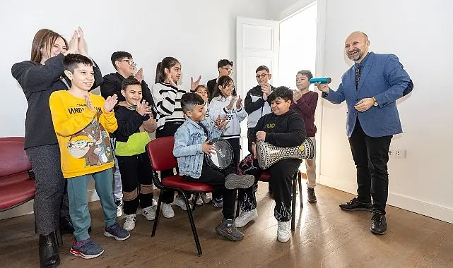 Roman mahallesindeki yetenekli çocuklara özel açılan Müzik Bölümleri Sınavlarına Hazırlık