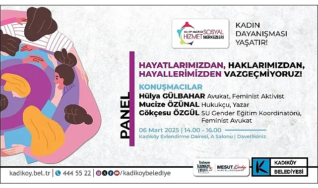 Kadıköy Belediyesi, 8 Mart Dünya Emekçi Kadınlar Günü’nü, kadın hakları