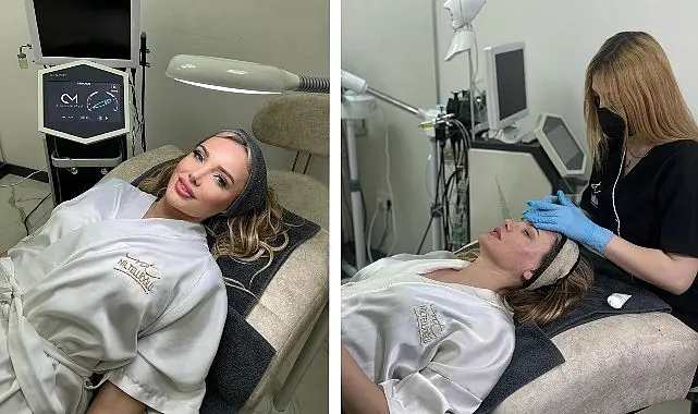 Ünlü sunucu, oyuncu ve model Meral Kaplan, güzelliğine güzellik katmak