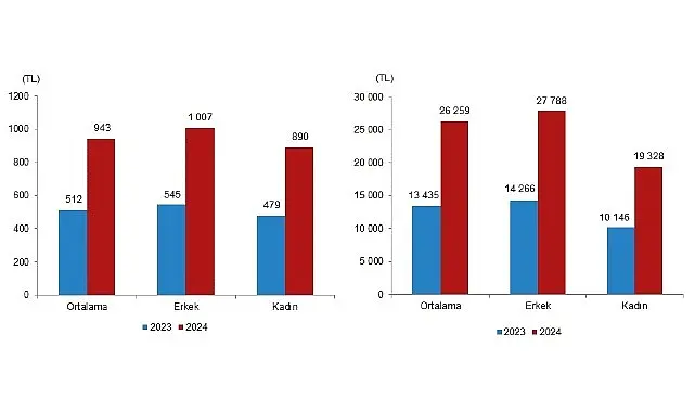 Tarımsal işletmelerde 2024 yılında mevsimlik tarım işçilerinin günlük ücretleri bir